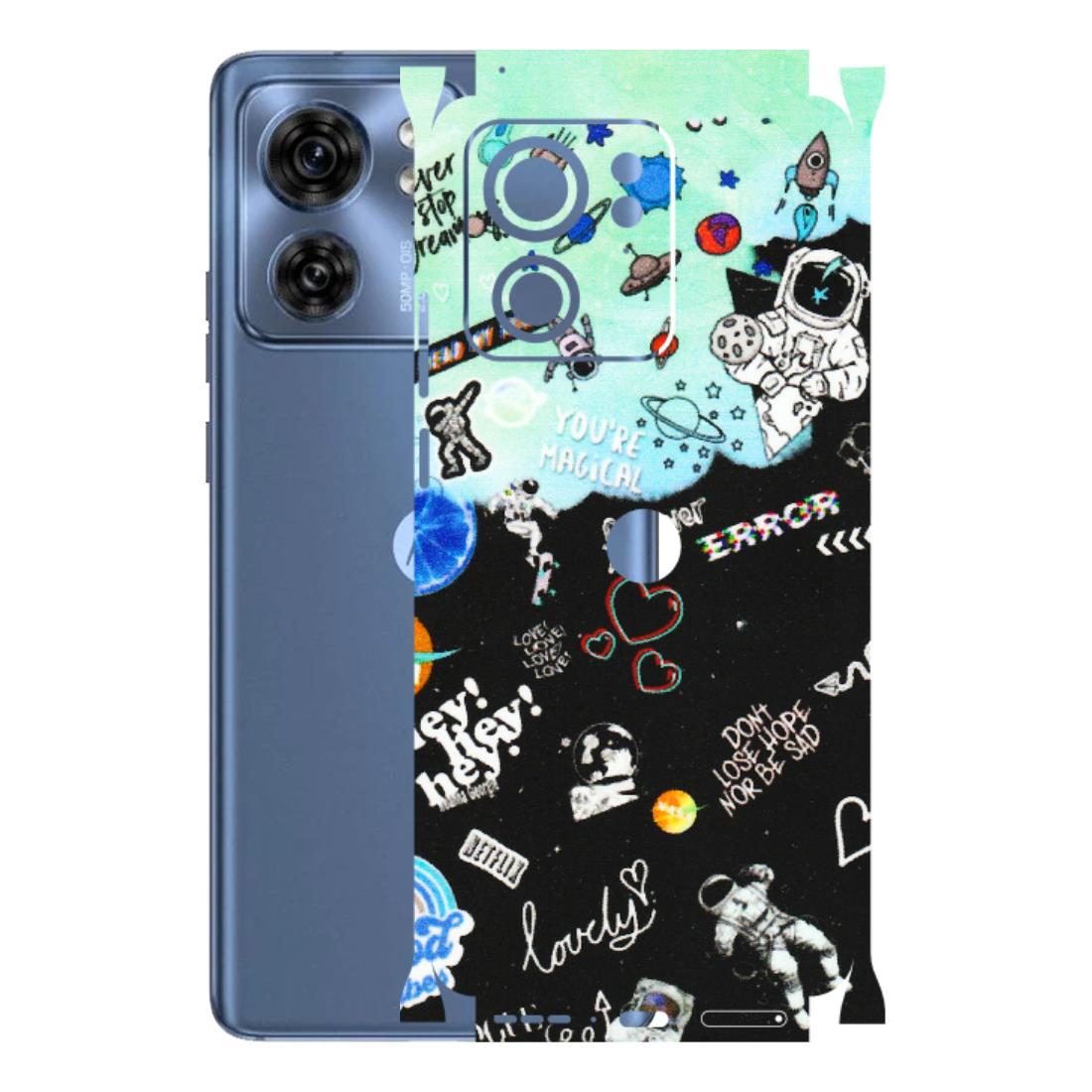 Motorola Phone Skins (All Models) - Living In A Space Dream - Matte Finish (M-46) Moto Edge 40 (5G)