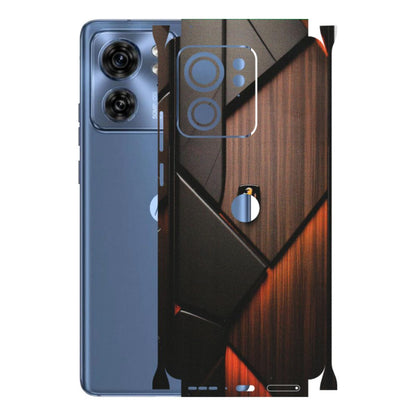 Motorola Phone Skins (All Models) - Lambo Beauty Wood Pattern Sober - Matte Finish (M-51) Moto Edge 40 (5G)