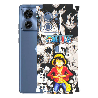 Motorola Phone Skins (All Models) - One Piece B&W - Matte Finish (M-63) Moto Edge 40 (5G)