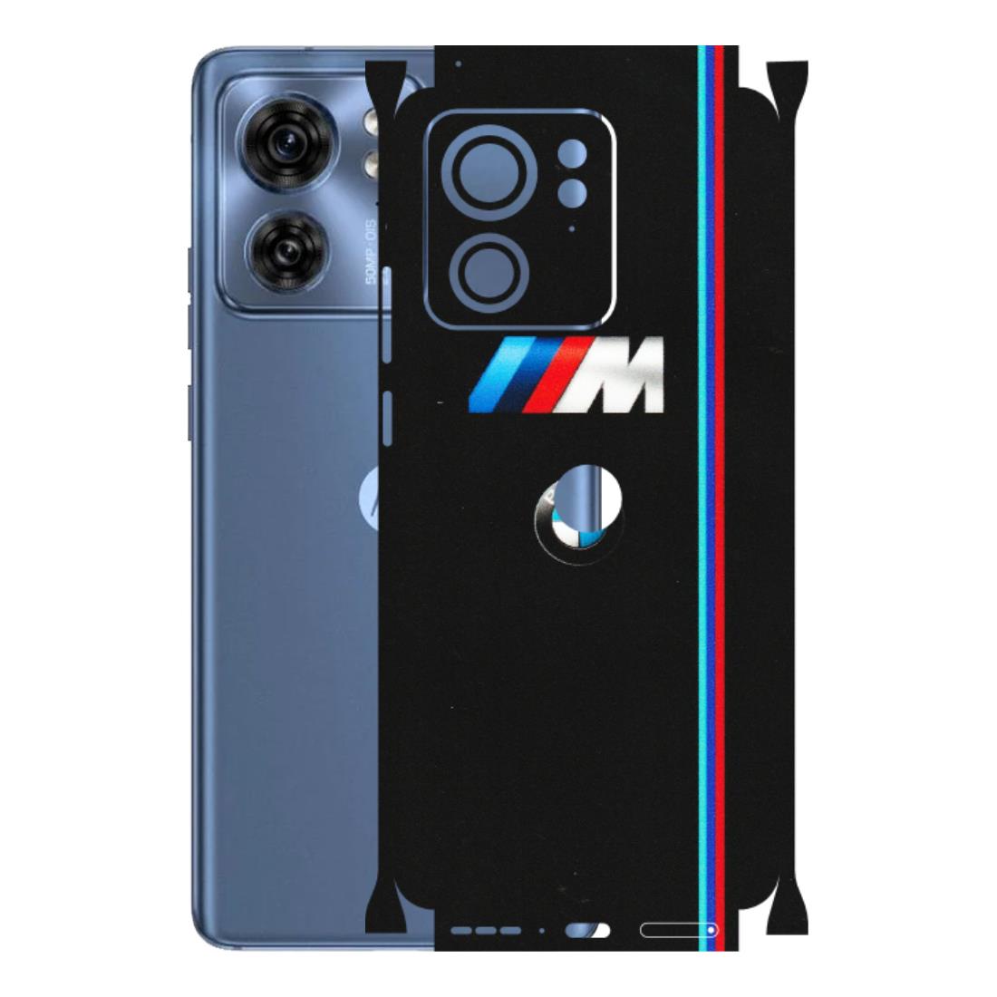 Motorola Phone Skins (All Models) - Styling With Black BMW - Matte Finish (M-74) Moto Edge 40 (5G)
