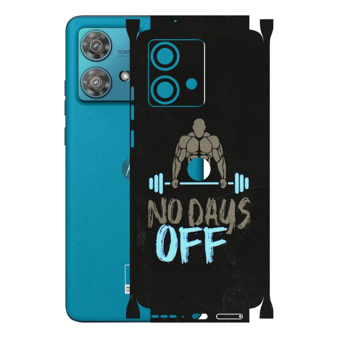 Motorola Phone Skins (All Models) - Gym Lover - 3D Embossed Finish (L-127) Moto Edge 40 Neo (5G)