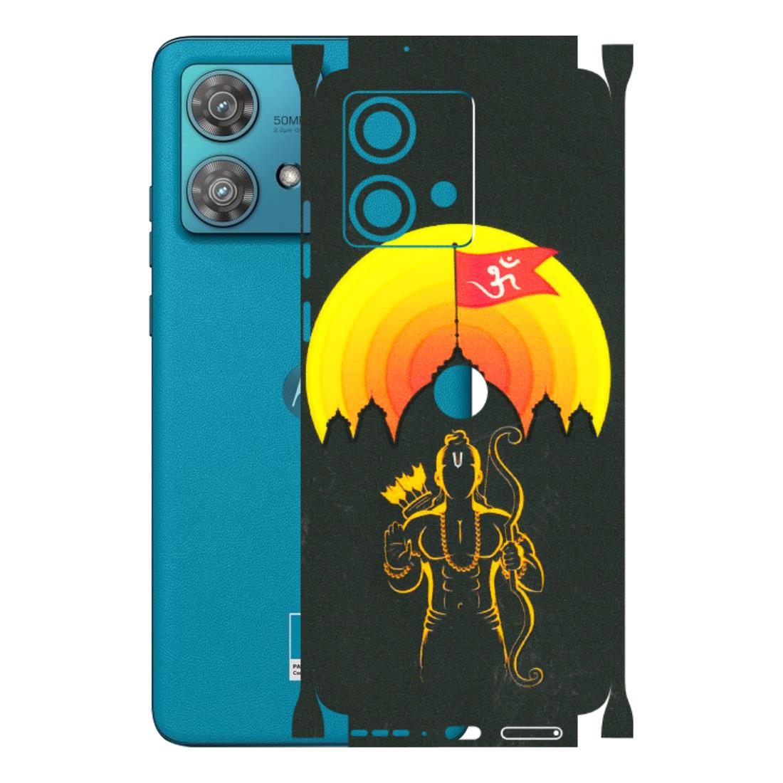Motorola Phone Skins (All Models) - Lord Ram - 3D Embossed Finish (L-132) Moto Edge 40 Neo (5G)