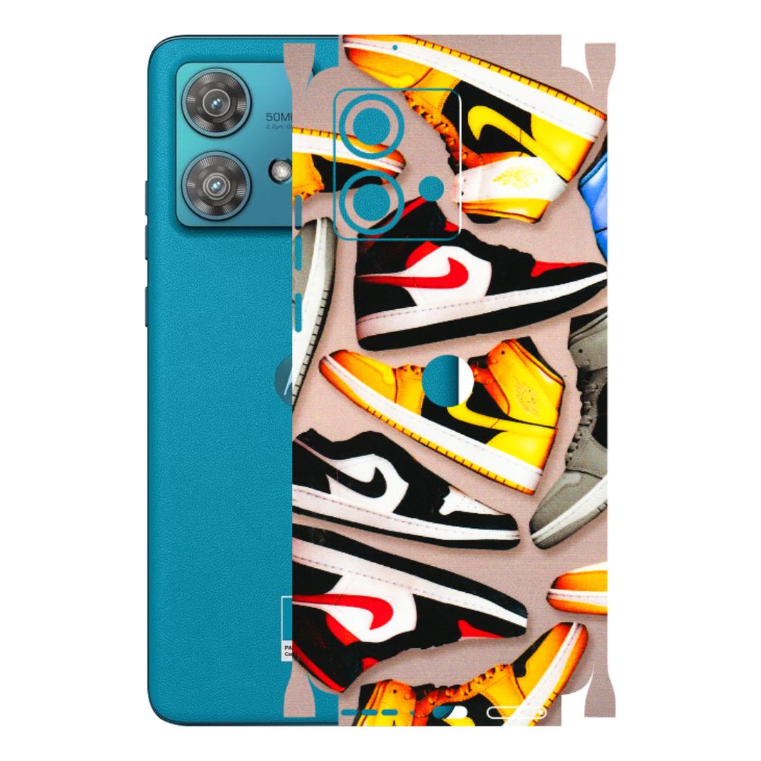 Motorola Phone Skins (All Models) - Sneaker Lover - 3D Embossed Finish (L-135) Moto Edge 40 Neo (5G)