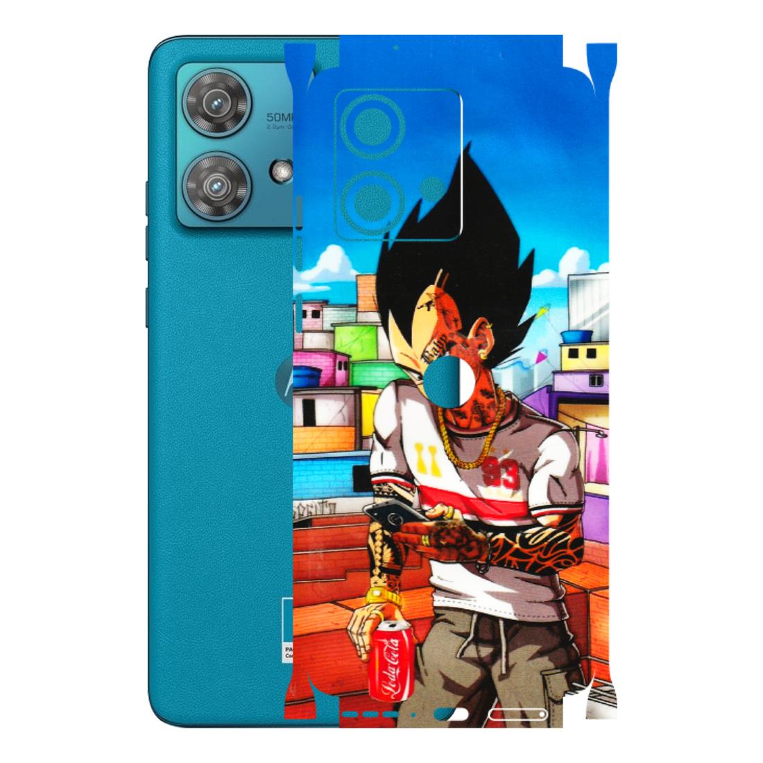 Motorola Phone Skins (All Models) - Vegeta - 3D Embossed Finish (L-136) Moto Edge 40 Neo (5G)