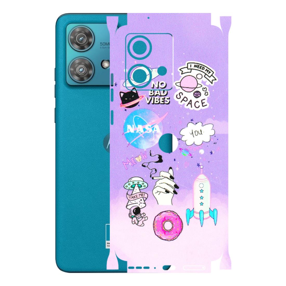 Motorola Phone Skins (All Models) - I Need My Nasa Skin - 3D Embossed Finish (L-149) Moto Edge 40 Neo (5G)