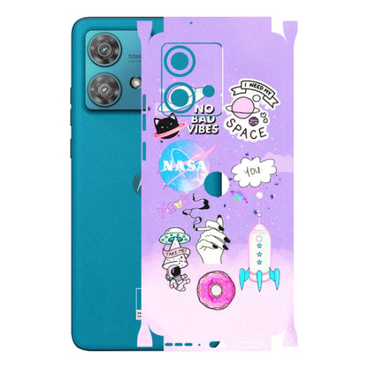 Motorola Phone Skins (All Models) - I Need My Nasa Skin - 3D Embossed Finish (L-149) Moto Edge 40 Neo (5G)