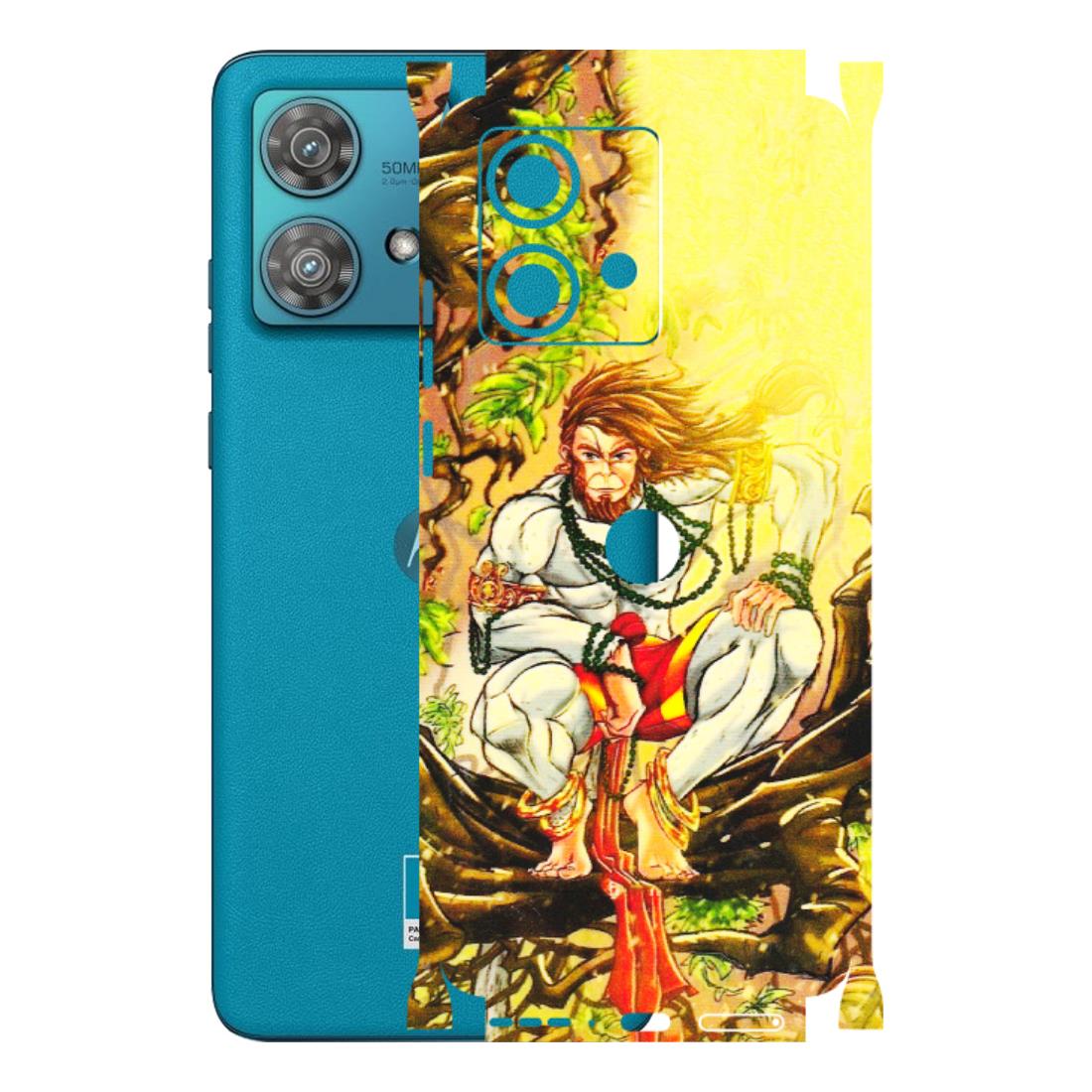 Motorola Phone Skins (All Models) - Lord Hanuman - 3D Embossed Finish (L-152) Moto Edge 40 Neo (5G)