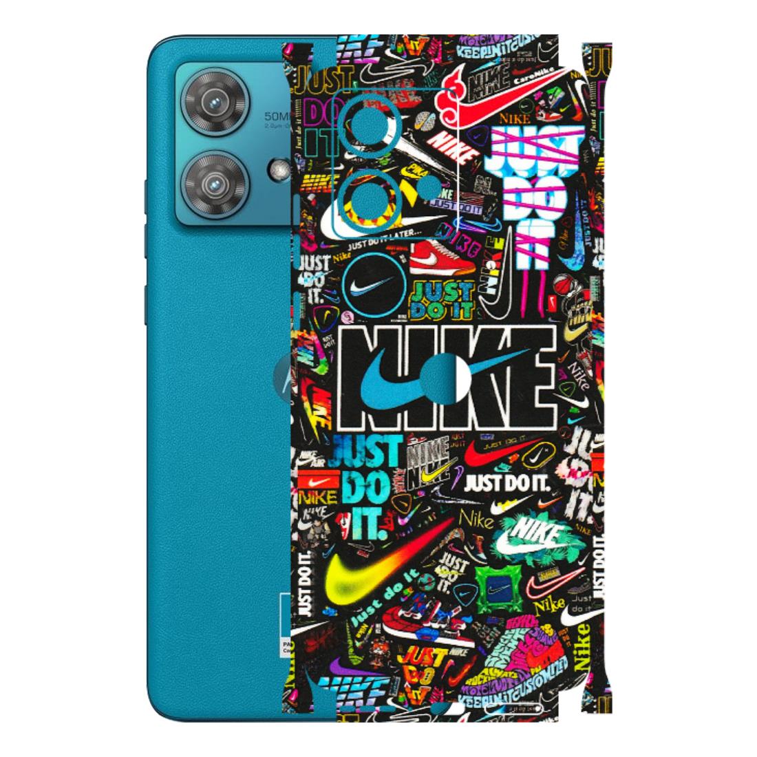 Motorola Phone Skins (All Models) - Just Do It Doodles - 3D Embossed Finish (L-166) Moto Edge 40 Neo (5G)