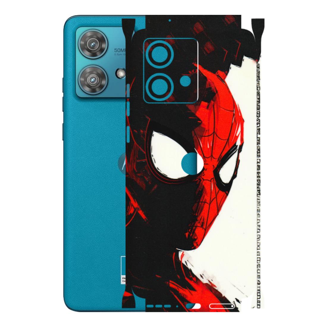 Motorola Phone Skins (All Models) - Spiderman Killer Face - 3D Embossed Finish (L-17) Moto Edge 40 Neo (5G)