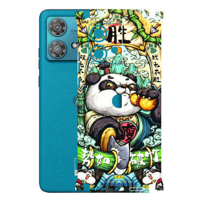 Motorola Phone Skins (All Models) - Royal Rich Panda - 3D Embossed Finish (L-170) Moto Edge 40 Neo (5G)