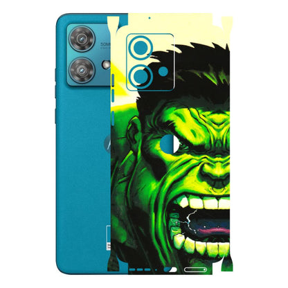Motorola Phone Skins (All Models) - Hulk - 3D Embossed Finish (L-180) Moto Edge 40 Neo (5G)