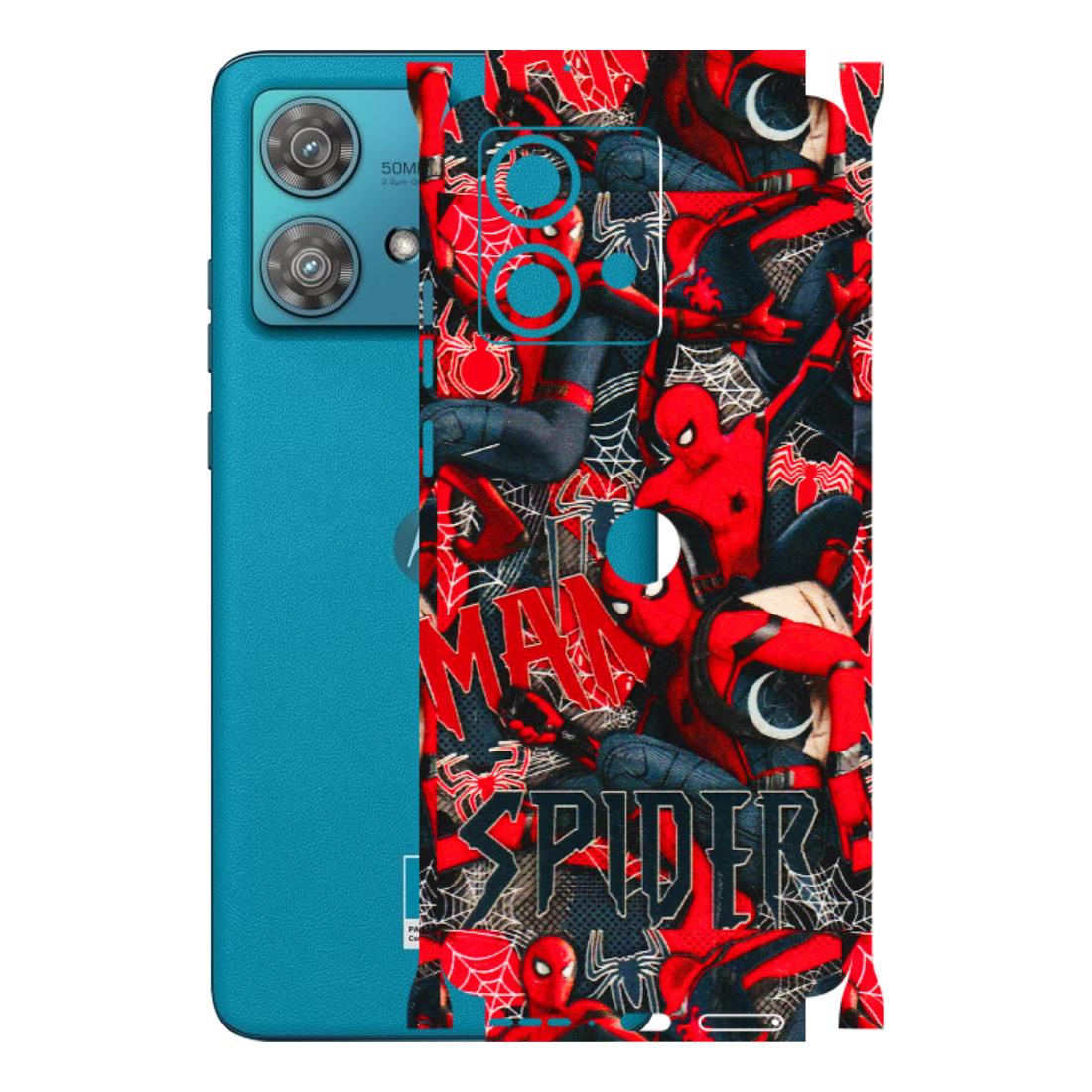 Motorola Phone Skins (All Models) - SpiderMan Cool - 3D Embossed Finish (L-188) Moto Edge 40 Neo (5G)