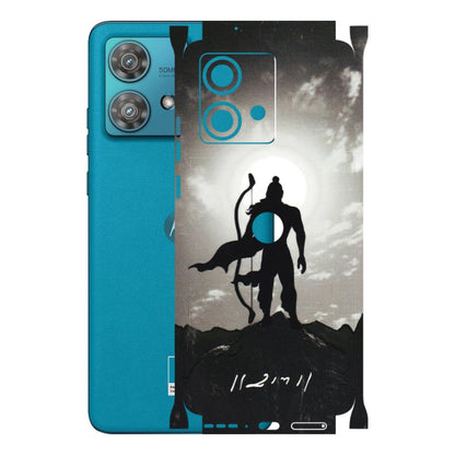 Motorola Phone Skins (All Models) - Jai Siya Ram - 3D Embossed Finish (L-200) Moto Edge 40 Neo (5G)