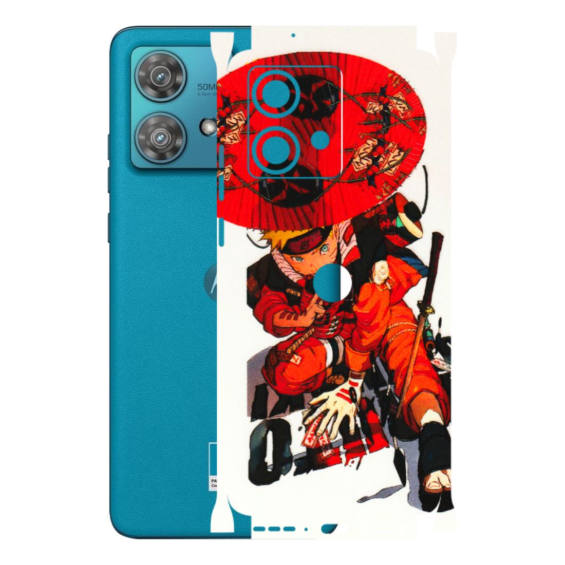 Motorola Phone Skins (All Models) - Naruto - 3D Embossed Finish (L-208) Moto Edge 40 Neo (5G)