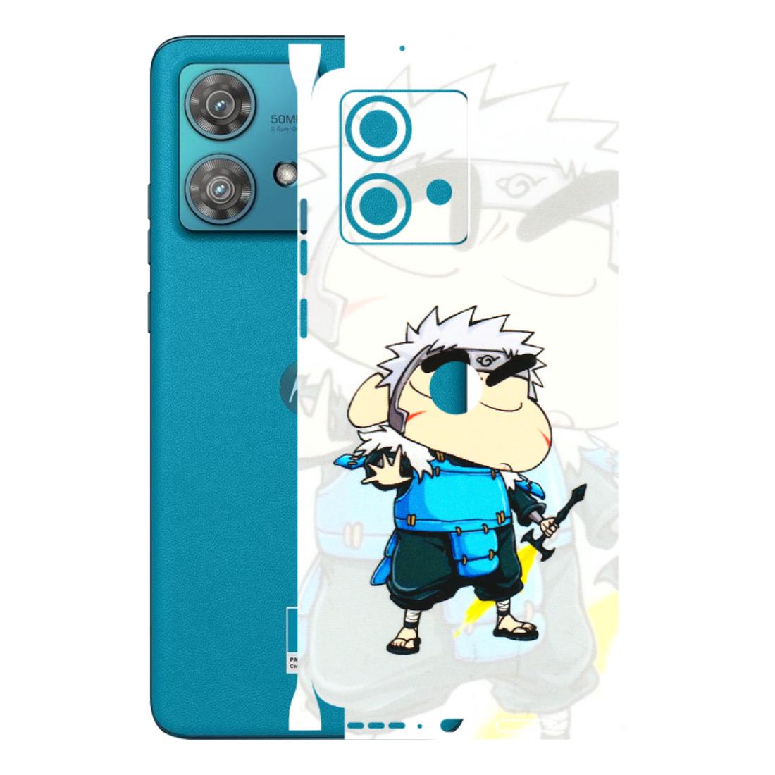 Motorola Phone Skins (All Models) - Angry Young Shinchan - 3D Embossed Finish (L-226) Moto Edge 40 Neo (5G)
