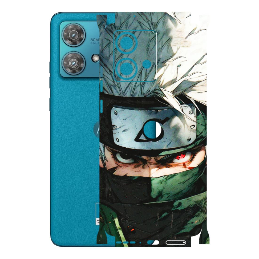Motorola Phone Skins (All Models) - Kakashi Red Eye Focus - 3D Embossed Finish (L-227) Moto Edge 40 Neo (5G)