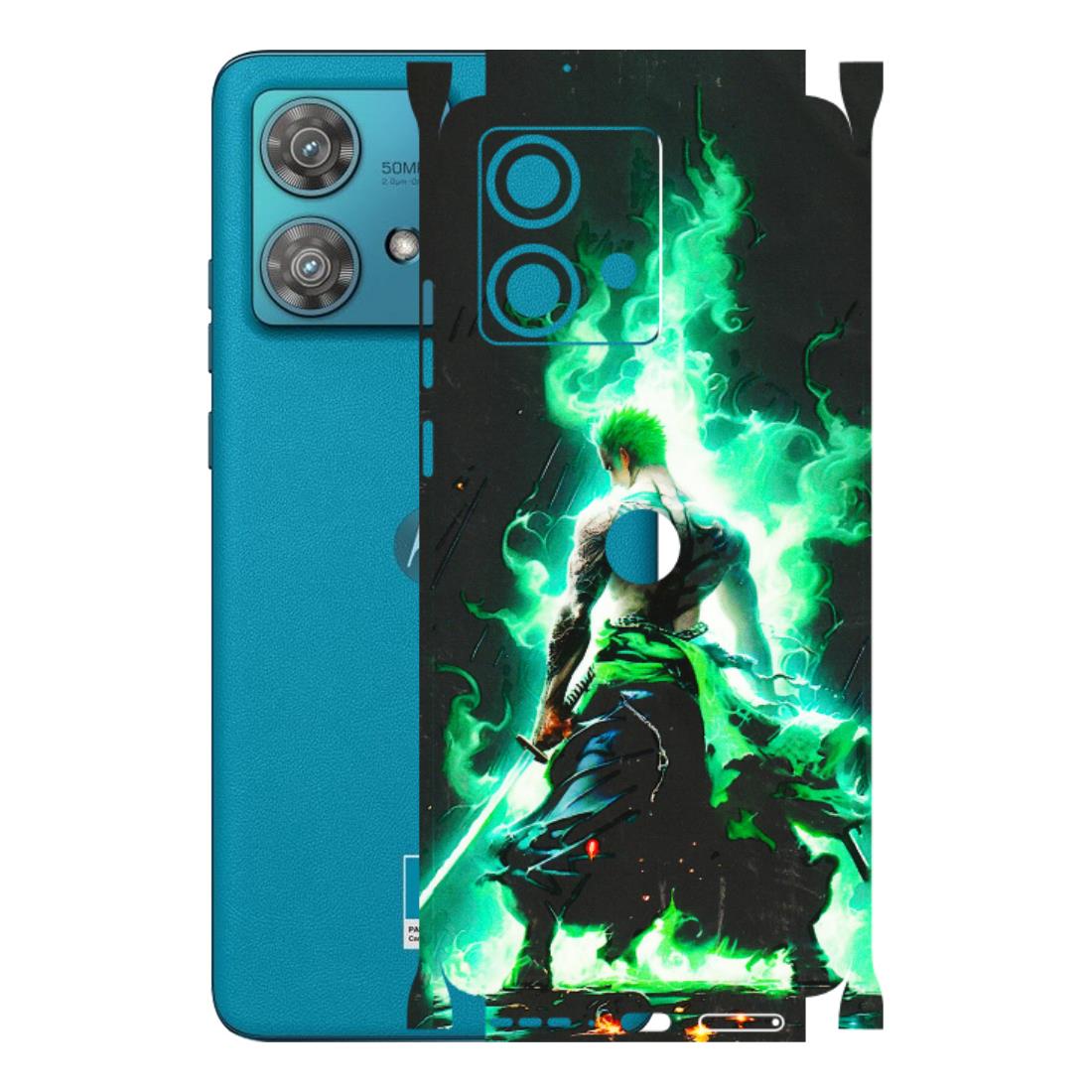 Motorola Phone Skins (All Models) - Zoro Sword - 3D Embossed Finish (L-241) Moto Edge 40 Neo (5G)