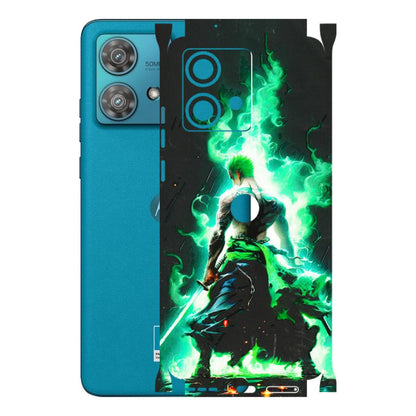 Motorola Phone Skins (All Models) - Zoro Sword - 3D Embossed Finish (L-241) Moto Edge 40 Neo (5G)