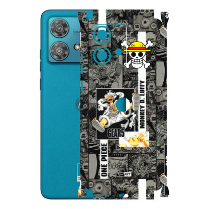 Motorola Phone Skins (All Models) - Cuffy Anime MonkeyCamic - 3D Embossed Finish (L-242) Moto Edge 40 Neo (5G)
