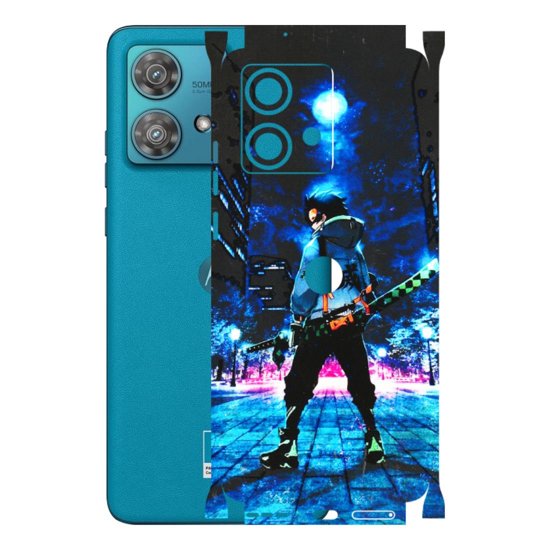 Motorola Phone Skins (All Models) - Demon Slayer Sword - 3D Embossed Finish (L-247) Moto Edge 40 Neo (5G)