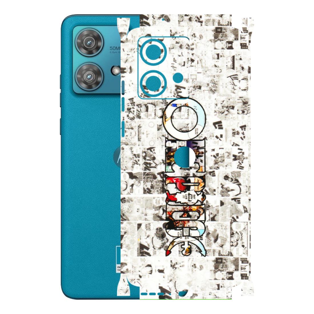 Motorola Phone Skins (All Models) - One Piece Manga - 3D Embossed Finish (L-26) Moto Edge 40 Neo (5G)