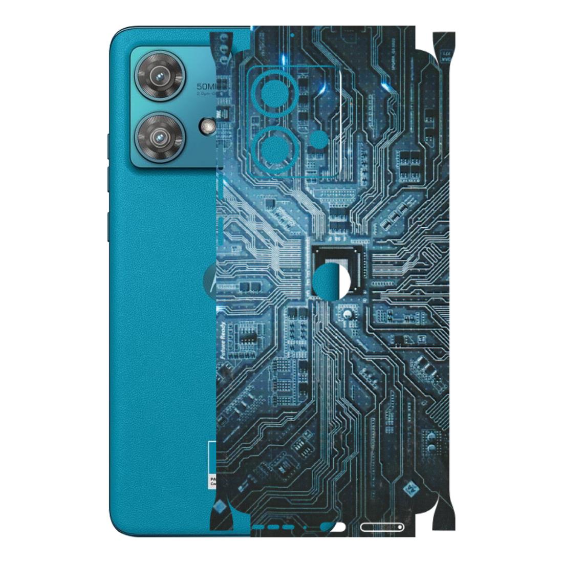 Motorola Phone Skins (All Models) - Original Circuit - 3D Embossed Finish (L-267) Moto Edge 40 Neo (5G)