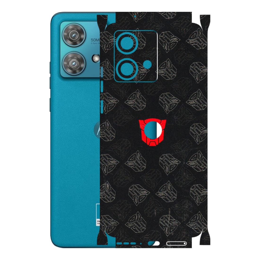Motorola Phone Skins (All Models) - Transformers Devastation - 3D Embossed Finish (L-301) Moto Edge 40 Neo (5G)