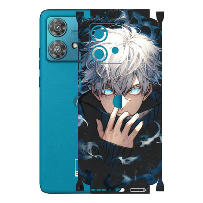 Motorola Phone Skins (All Models) - New Jujutsu Kaisen Anime - 3D Embossed Finish (L-313) Moto Edge 40 Neo (5G)