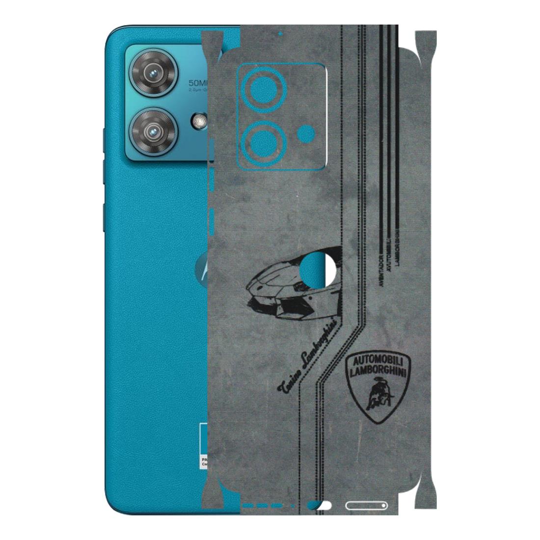 Motorola Phone Skins (All Models) - New Lamborgini Aventador - 3D Embossed Finish (L-321) Moto Edge 40 Neo (5G)