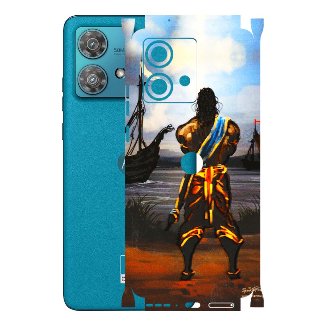 Motorola Phone Skins (All Models) - Heavenly God Figure - 3D Embossed Finish (L-34) Moto Edge 40 Neo (5G)