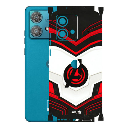 Motorola Phone Skins (All Models) - Avengers Logo - 3D Embossed Finish (L-55) Moto Edge 40 Neo (5G)