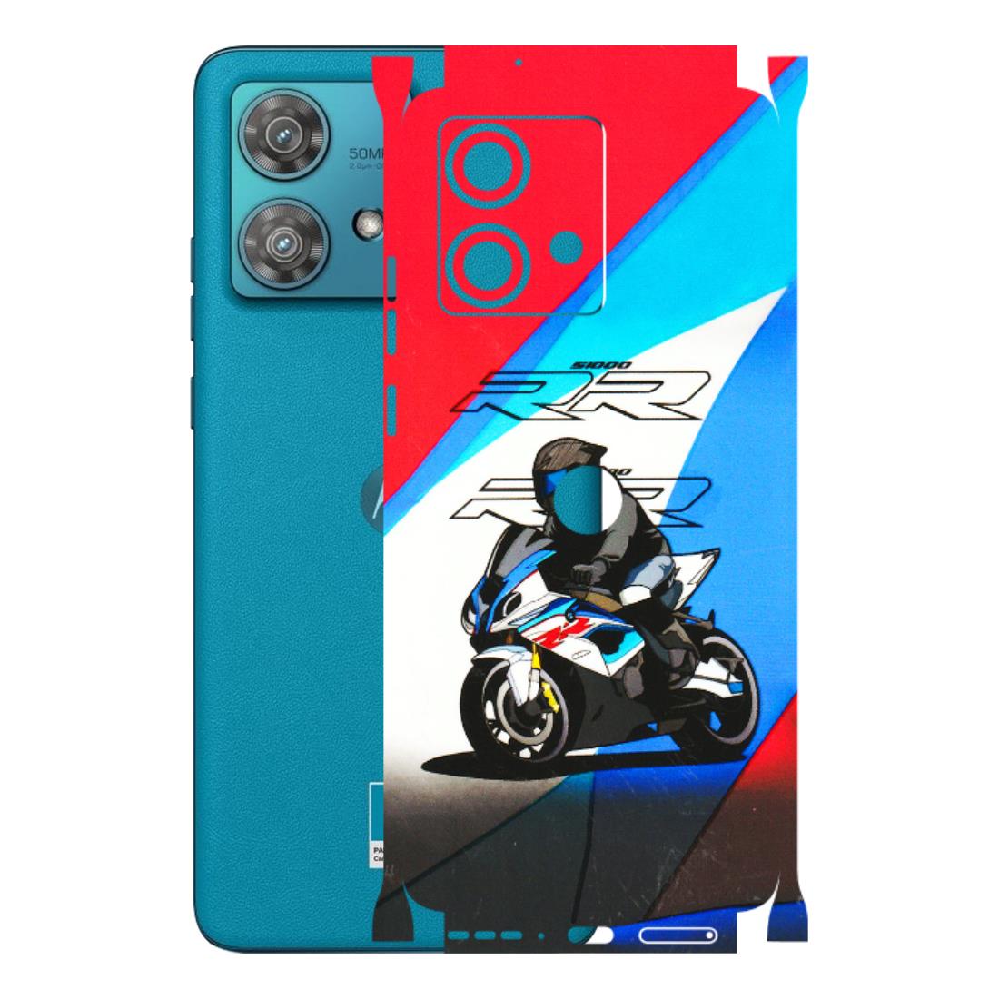 Motorola Phone Skins (All Models) - Bikers Love - 3D Embossed Finish (L-58) Moto Edge 40 Neo (5G)
