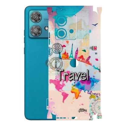 Motorola Phone Skins (All Models) - Travel The Wonders - Matte Finish (M-108) Moto Edge 40 Neo (5G)
