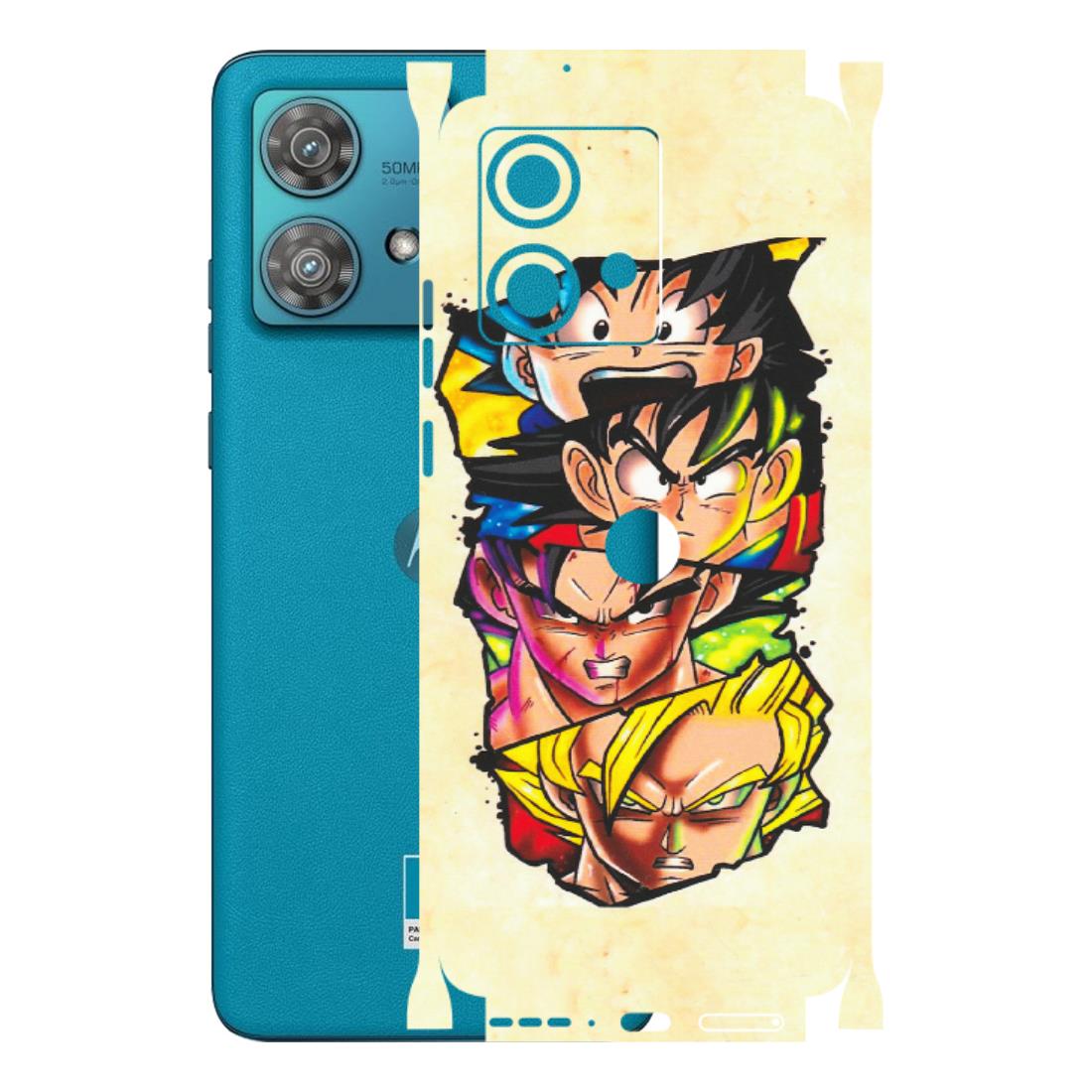Motorola Phone Skins (All Models) - Angry Multi Anime - Matte Finish (M-113) Moto Edge 40 Neo (5G)