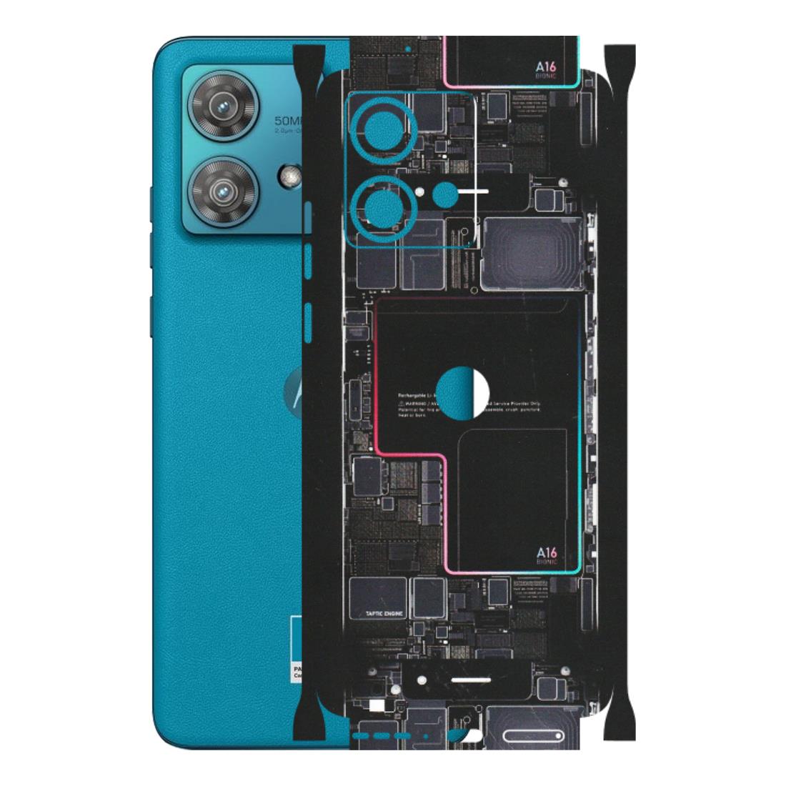 Motorola Phone Skins (All Models) - Motherboard Circuit Layout - Matte Finish (M-117) Moto Edge 40 Neo (5G)