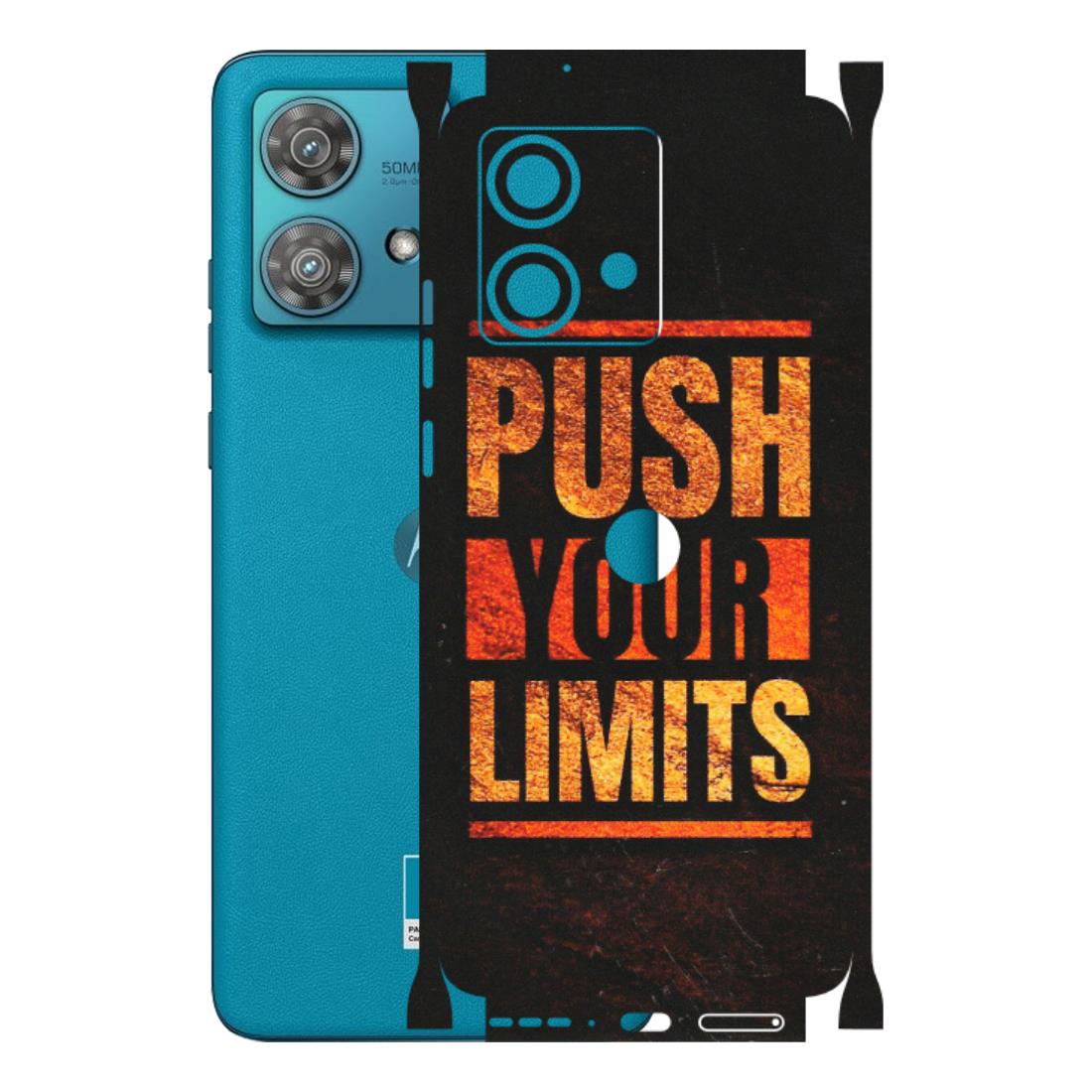Motorola Phone Skins (All Models) - Push Your Limits - Matte Finish (M-118) Moto Edge 40 Neo (5G)