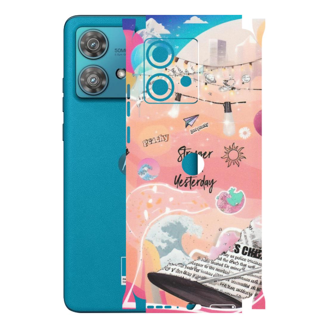Motorola Phone Skins (All Models) - Stronger Then Yesterday - Matte Finish (M-128) Moto Edge 40 Neo (5G)