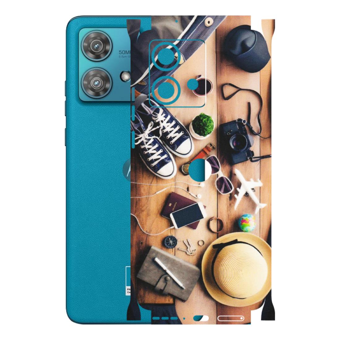 Motorola Phone Skins (All Models) - Travel Wanderlust - Matte Finish (M-133) Moto Edge 40 Neo (5G)