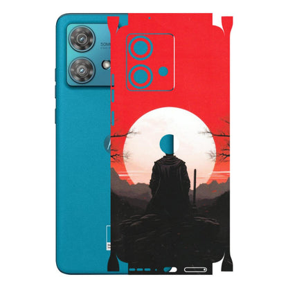 Motorola Phone Skins (All Models) - Samurai Anime - Matte Finish (M-141) Moto Edge 40 Neo (5G)