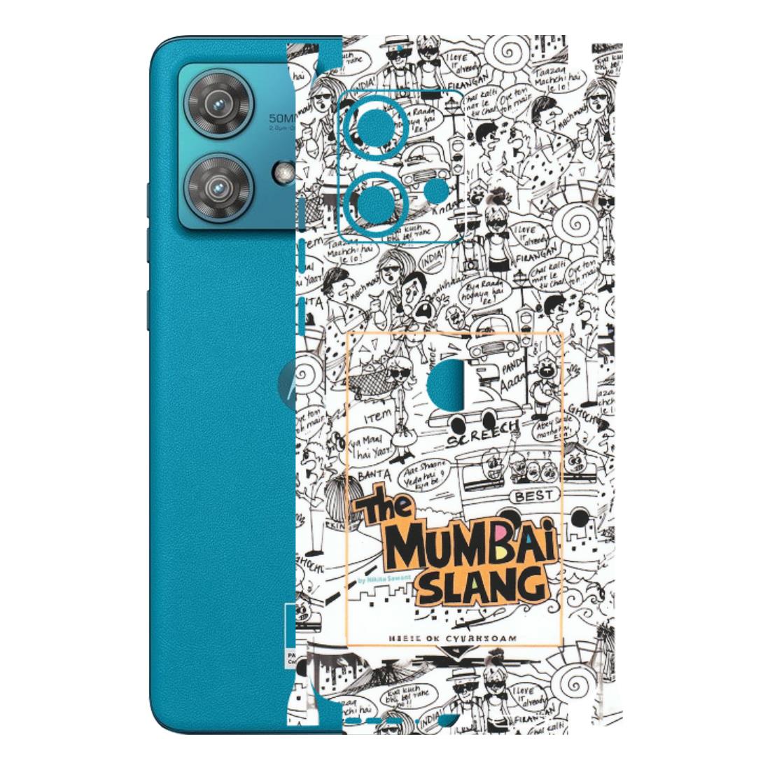 Motorola Phone Skins (All Models) - The Mumbai Slang - Matte Finish (M-142) Moto Edge 40 Neo (5G)