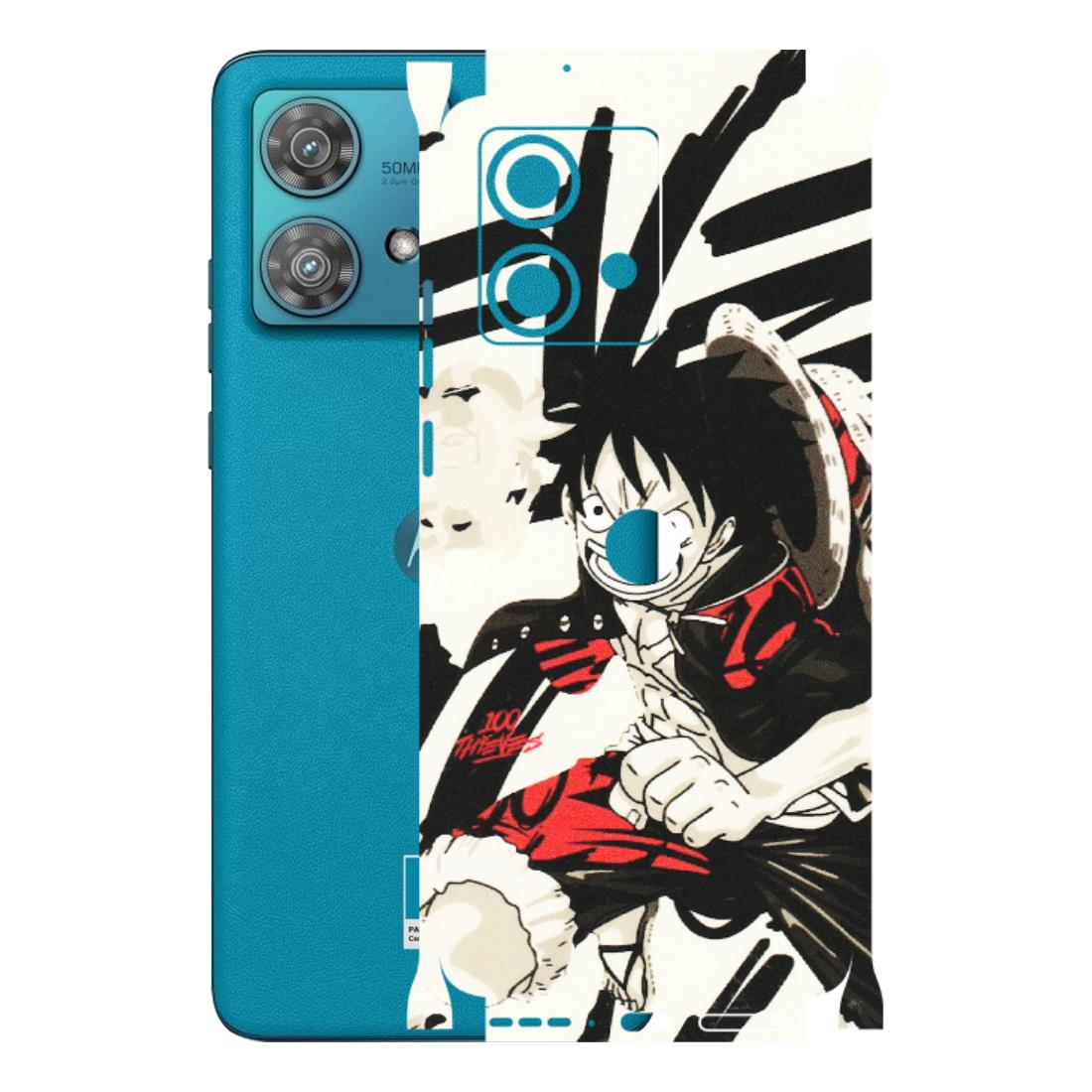 Motorola Phone Skins (All Models) - Monkey D.Luffy Manga Anime - Matte Finish (M-145) Moto Edge 40 Neo (5G)