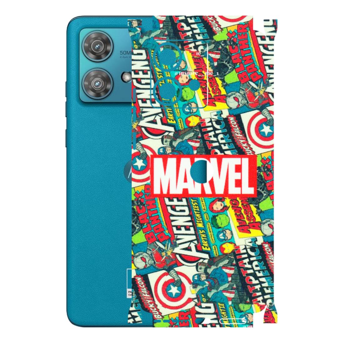 Motorola Phone Skins (All Models) - Marvel Comic Lover - Matte Finish (M-30) Moto Edge 40 Neo (5G)