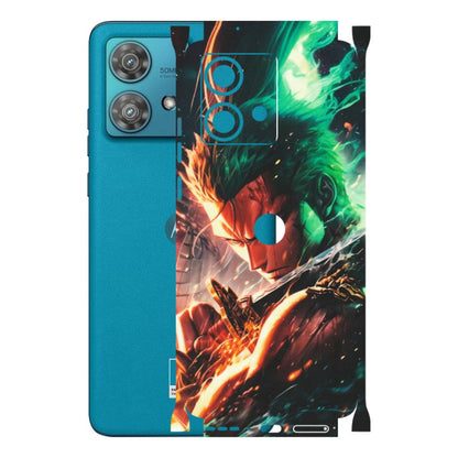 Motorola Phone Skins (All Models) - Anime Gojo Sword - Matte Finish (M-32) Moto Edge 40 Neo (5G)