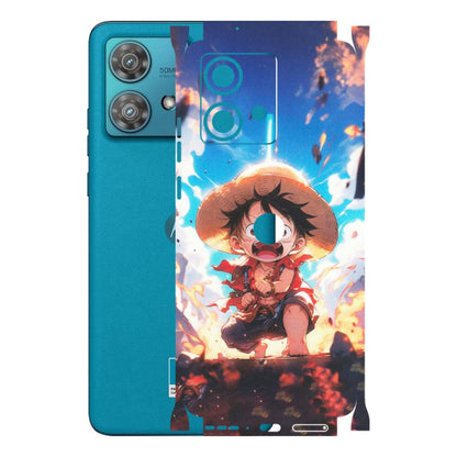 Motorola Phone Skins (All Models) - Toon One Piece Cute Character - Matte Finish (M-35) Moto Edge 40 Neo (5G)