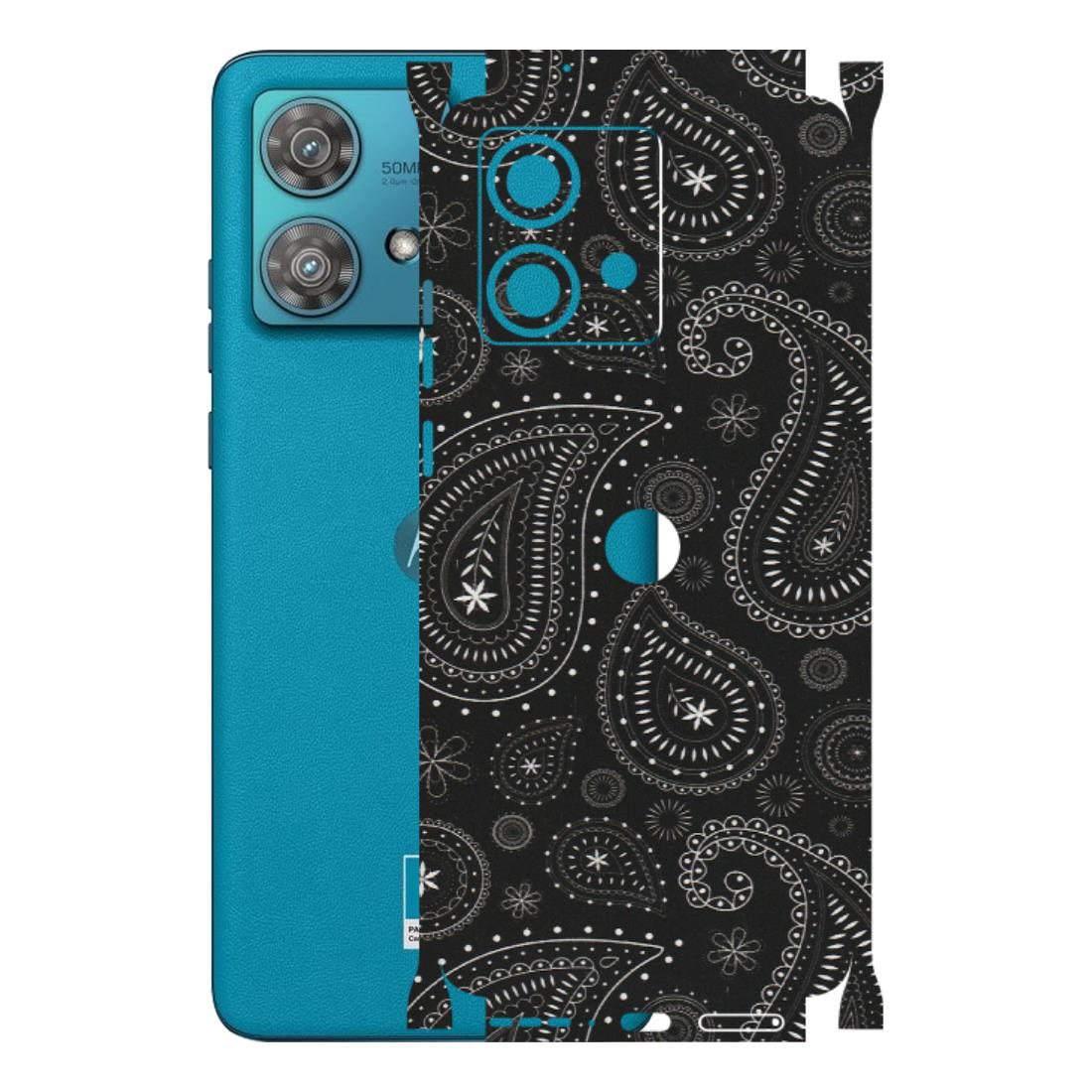 Motorola Phone Skins (All Models) - Black Sober Kerry - Matte Finish (M-37) Moto Edge 40 Neo (5G)