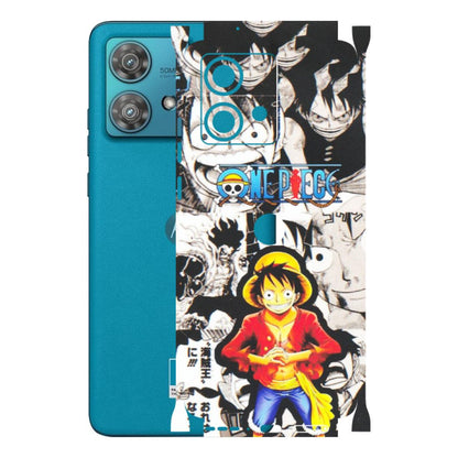 Motorola Phone Skins (All Models) - One Piece B&W - Matte Finish (M-63) Moto Edge 40 Neo (5G)