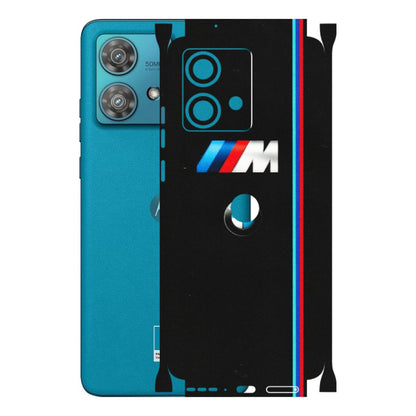 Motorola Phone Skins (All Models) - Styling With Black BMW - Matte Finish (M-74) Moto Edge 40 Neo (5G)