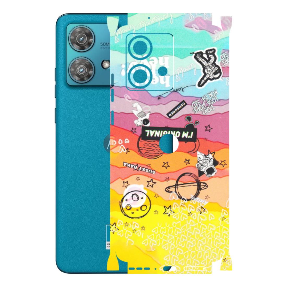 Motorola Phone Skins (All Models) - The Original Astronaut - Matte Finish (M-79) Moto Edge 40 Neo (5G)