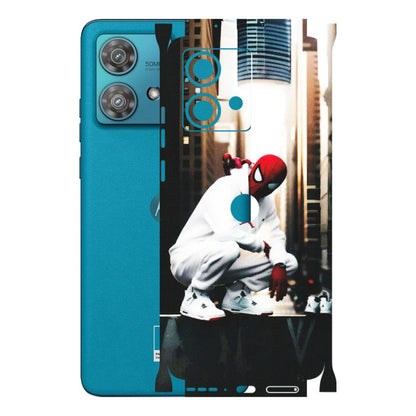 Motorola Phone Skins (All Models) - Sportsman Spider Man - Matte Finish (M-94) Moto Edge 40 Neo (5G)