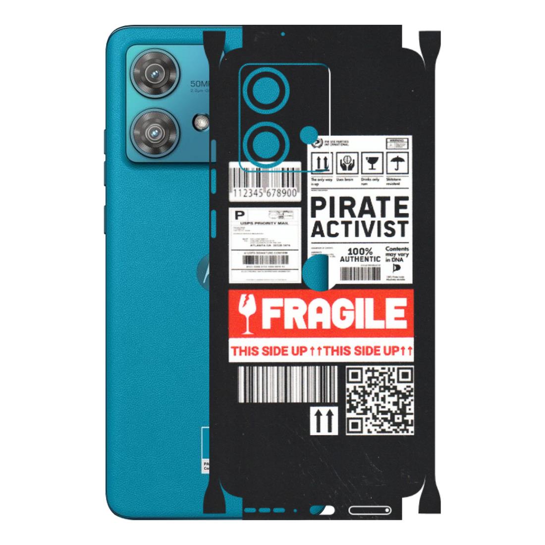 Motorola Phone Skins (All Models) - Handle With Care - Matte Finish (M-99) Moto Edge 40 Neo (5G)